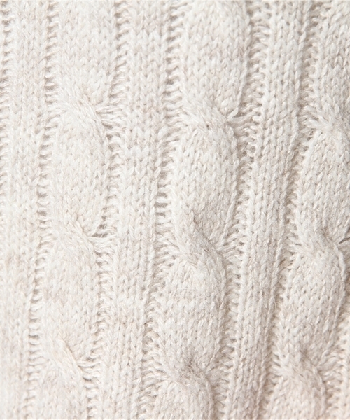 Chico(チコ)の「ケーブルニット(ニット/セーター・レディース・アイボリー/グリーン/ネイビー/グレー・FREE)」の14枚目の写真