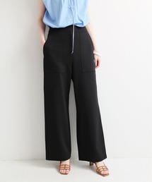 IENA | ギンガムカットソーストレートパンツ◆(その他パンツ)