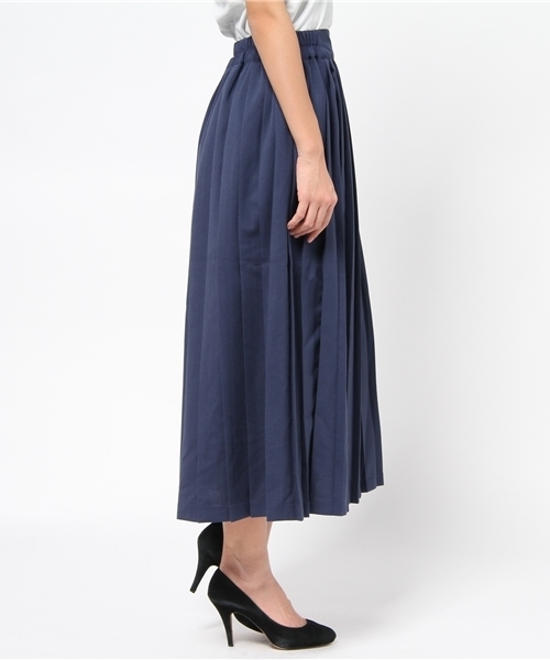 WEGO（ウィゴー）の「WEGO/プリーツマキシスカート（スカート・レディース・ホワイト/グレー/ネイビー・FREE）」の5枚目の写真