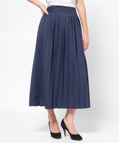 WEGO（ウィゴー）の「WEGO/プリーツマキシスカート（スカート・レディース・ホワイト/グレー/ネイビー・FREE）」の13枚目の写真