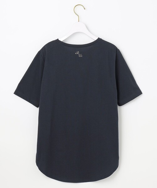ANY SIS(エニィスィス)の「【UVケア】グラフィックロゴ Tシャツ(Tシャツ/カットソー・レディース・ネイビー系/ダークブラウン系/ホワイト系・4)」の11枚目の写真