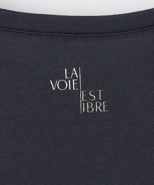 ANY SIS(エニィスィス)の「【UVケア】グラフィックロゴ Tシャツ(Tシャツ/カットソー・レディース・ネイビー系/ダークブラウン系/ホワイト系・4)」の14枚目の写真