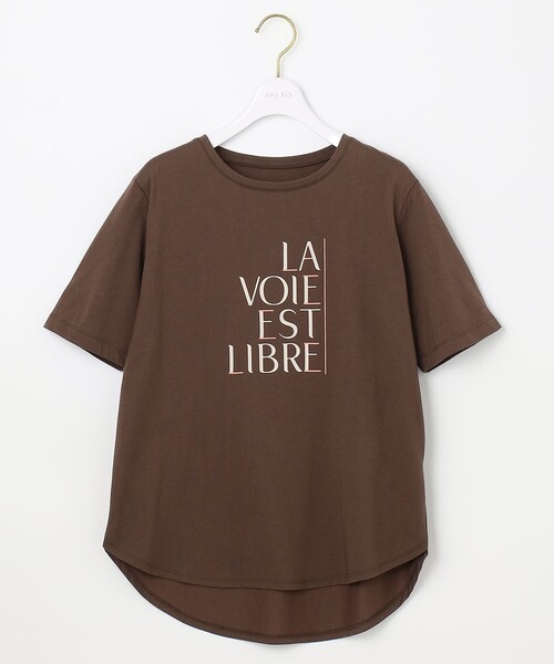 ANY SIS(エニィスィス)の「【UVケア】グラフィックロゴ Tシャツ(Tシャツ/カットソー・レディース・ネイビー系/ダークブラウン系/ホワイト系・4)」の19枚目の写真