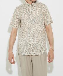 EYE. D WEARing | EYE. D WEARing ボタニカルプリントレギュラーカラーシャツ(シャツ/ブラウス)