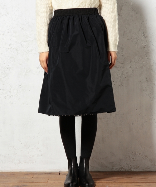 green label relaxing（グリーンレーベルリラクシング）の「monableレジメチュールリバーシブル スカート（スカート・レディース・オリーブ/ネイビー・38/36）」の9枚目の写真