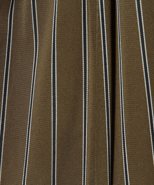 green label relaxing（グリーンレーベルリラクシング）の「monableレジメチュールリバーシブル スカート（スカート・レディース・オリーブ/ネイビー・38/36）」の11枚目の写真