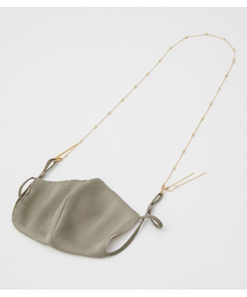 crie conforto(クリーコンフォルト)の「オーバルボールマスクチェーン(マスク・レディース・シルバー/ゴールド・FREE)」の11枚目の写真