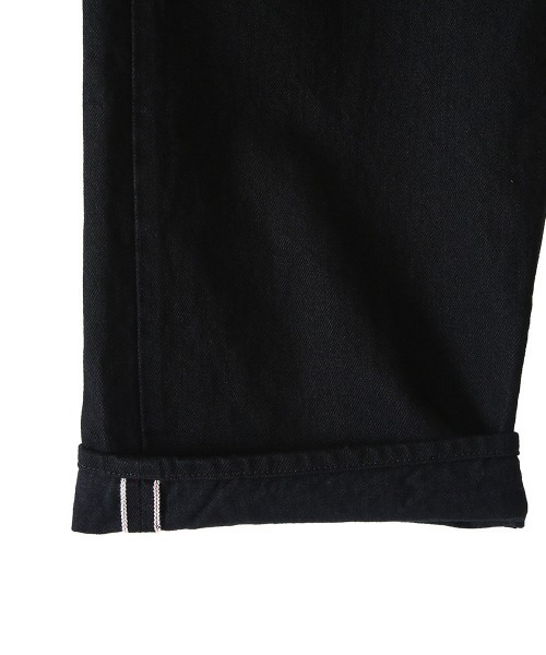 GOLD（ゴールド）の「GOLD / ゴールド：14oz. SELVEDGE DENIM 5POCKET PANTS：21B-GL42233A[MUS]（デニムパンツ・メンズ・ブラック・LARGE/MEDIUM）」の6枚目の写真