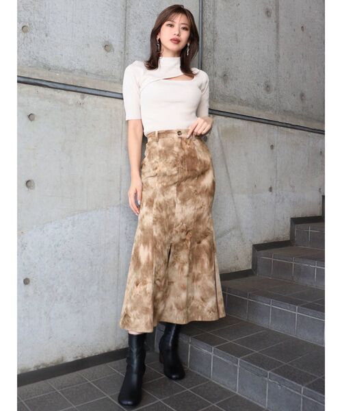 MURUA(ムルーア)の「変形ネックタートルニット(ニット/セーター・レディース・ブラック/ブラウン/アイボリー/モカ・FREE)」の20枚目の写真