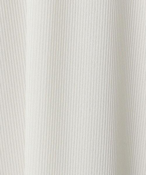 EMMEL REFINES(エメルリファインズ)の「<EMMEL REFINES(エメル リファインズ)>EM シアー タートル カット(Tシャツ/カットソー・レディース・ライトグレー/ベージュ/ライラック・FREE)」の8枚目の写真