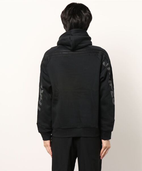 adidas(アディダス)の「adidas/アディダス スリーストライプ ルーズシルエットパーカー BN647(パーカー・メンズ・ブラック/グレー/ベージュ・L/O/M/XO)」の22枚目の写真