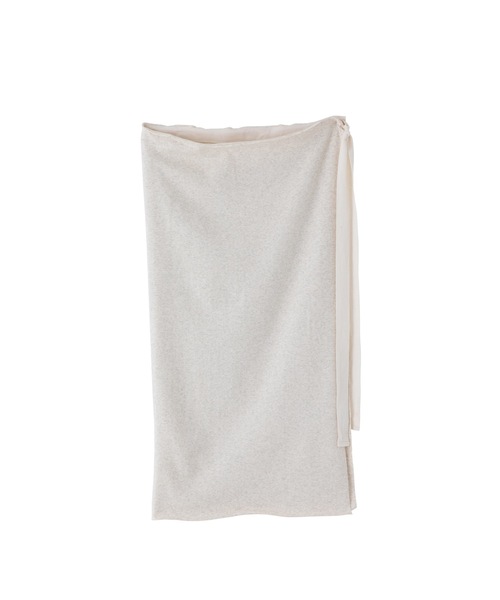 SEA（シー）の「フライス エプロン スカート（スカート・レディース・ホワイト/ブラウン/オートミール・ONE SIZE）」の10枚目の写真