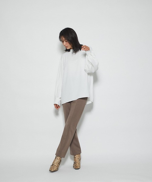 FABIO RUSCONI（ファビオルスコーニ）の「【FABIO RUSCONI(ファビオルスコーニ)】スクエアプリントショートブーツ（ブーツ・レディース・ベージュ・38/36/37）」の19枚目の写真