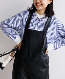 タイプライタークレリックロングシャツ◆