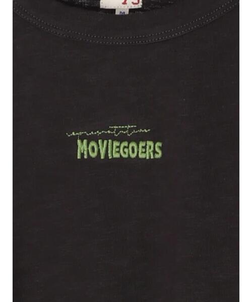 SEVENDAYS=SUNDAY（セブンデイズサンデイ）の「MOVIEGOERS刺繍5分袖ラグランTEE　＊（Tシャツ/カットソー・レディース・オフホワイト/ブラック/グリーン/ブルー・M/L）」の12枚目の写真