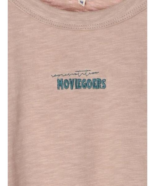 SEVENDAYS=SUNDAY（セブンデイズサンデイ）の「MOVIEGOERS刺繍5分袖ラグランTEE　＊（Tシャツ/カットソー・レディース・オフホワイト/ブラック/グリーン/ブルー・M/L）」の13枚目の写真