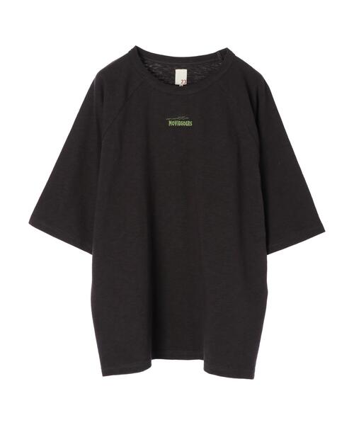 SEVENDAYS=SUNDAY（セブンデイズサンデイ）の「MOVIEGOERS刺繍5分袖ラグランTEE　＊（Tシャツ/カットソー・レディース・オフホワイト/ブラック/グリーン/ブルー・M/L）」の16枚目の写真