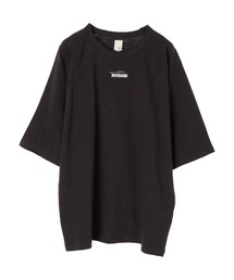 SEVENDAYS=SUNDAY | MOVIEGOERS刺繍5分袖ラグランTEE　＊(Tシャツ/カットソー)