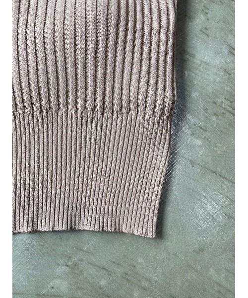 TRUNC（トランクエイティーエイト）の「Switch Knitting TOPS（タンクトップ・レディース・ブラック/ブラウン/ベージュ・FREE）」の18枚目の写真