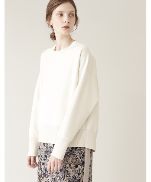 BOSCH（ボッシュ）の「ダンボールクルーネック（Tシャツ/カットソー・レディース・ライトグリーン/ホワイト系その他・38）」の2枚目の写真