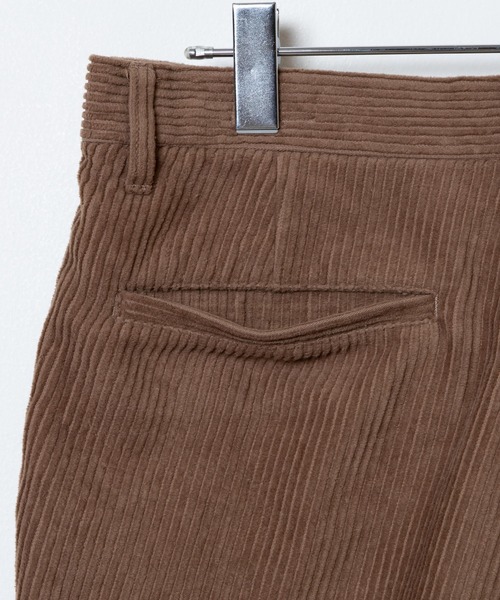 WEGO(ウィゴー)の「WEGO/コーデュロイワイドパンツ(チノパンツ・メンズ・ブラック/ベージュ・MEDIUM/LARGE)」の16枚目の写真