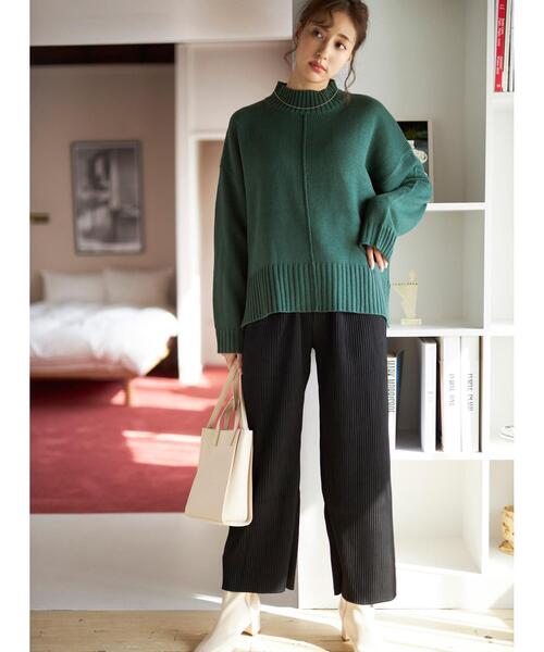 INGNI(イング)の「2WAYミドルショルダーバッグ(トートバッグ・レディース・ブラック/アイボリー/ブラウン系その他3・ONE SIZE)」の9枚目の写真