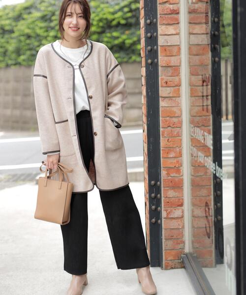 INGNI(イング)の「2WAYミドルショルダーバッグ(トートバッグ・レディース・ブラック/アイボリー/ブラウン系その他3・ONE SIZE)」の11枚目の写真