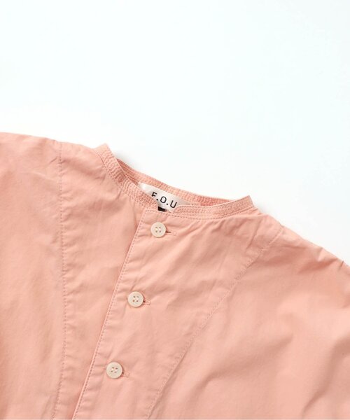 F.O.U（エフオーユー）の「アトリエローブ（ワンピース・キッズ・ミント/ピンク/ベージュ・140/100/110/120/130）」の10枚目の写真