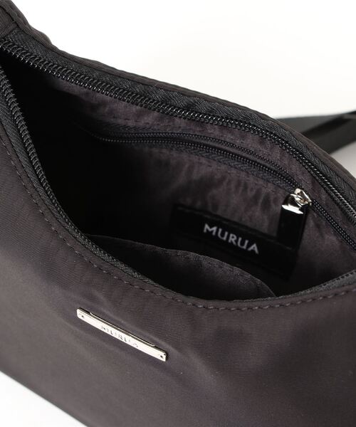 MURUA(ムルーア)の「MURUA (ムルーア) 2WAYショルダーバッグ MR-B991 TWILL(ショルダーバッグ・レディース・ブラック・FREE)」の3枚目の写真