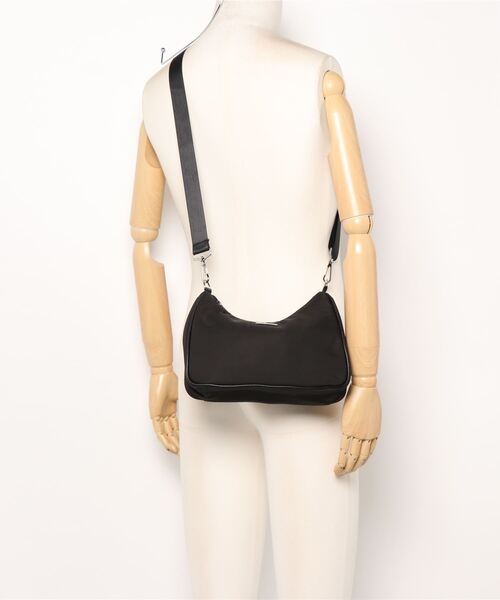 MURUA(ムルーア)の「MURUA (ムルーア) 2WAYショルダーバッグ MR-B991 TWILL(ショルダーバッグ・レディース・ブラック・FREE)」の7枚目の写真