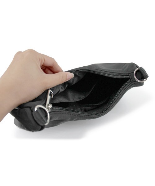 MURUA(ムルーア)の「MURUA (ムルーア) 2WAYショルダーバッグ MR-B991 TWILL(ショルダーバッグ・レディース・ブラック・FREE)」の8枚目の写真