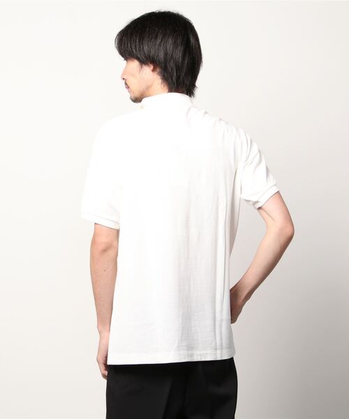 Scye(サイ)の「Scye/サイ 別注 ポロシャツ(ポロシャツ・メンズ・ホワイト/ピンク/グレー/サックスブルー・38/40/42)」の6枚目の写真