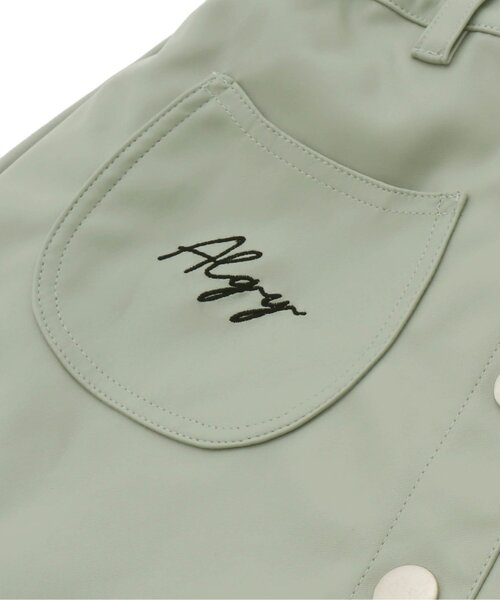 algy（アルジー）の「/前ポケ台形スカパン（スカート・キッズ・ベージュ/ブラック/インディゴブルー/ミント・X-SMALL/XXX-SMALL/MEDIUM/SMALL/XX-SMALL）」の12枚目の写真