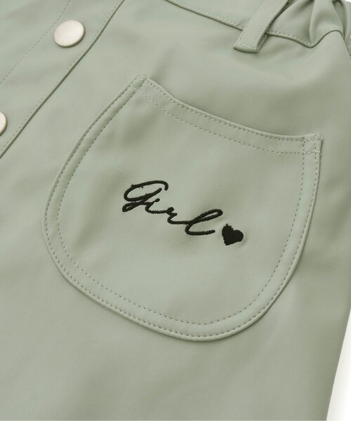 algy（アルジー）の「/前ポケ台形スカパン（スカート・キッズ・ベージュ/ブラック/インディゴブルー/ミント・X-SMALL/XXX-SMALL/MEDIUM/SMALL/XX-SMALL）」の13枚目の写真