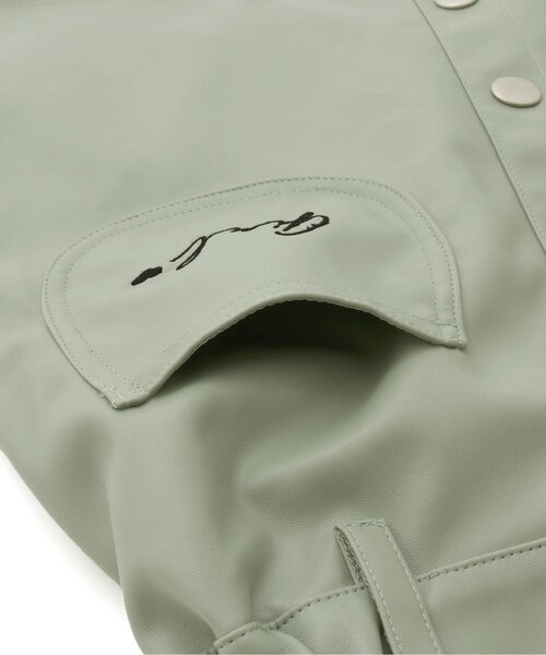 algy（アルジー）の「/前ポケ台形スカパン（スカート・キッズ・ベージュ/ブラック/インディゴブルー/ミント・X-SMALL/XXX-SMALL/MEDIUM/SMALL/XX-SMALL）」の14枚目の写真