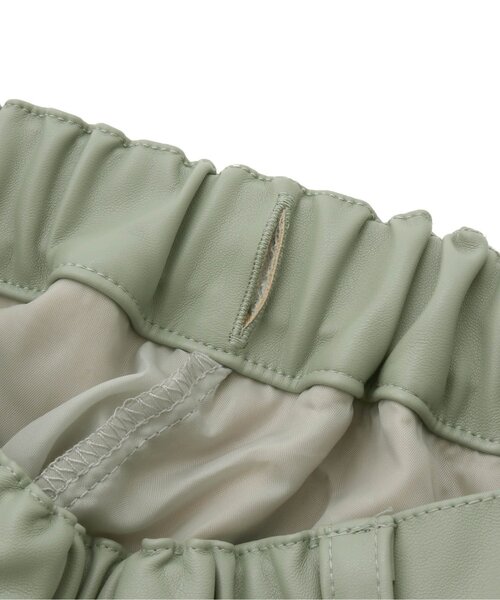 algy（アルジー）の「/前ポケ台形スカパン（スカート・キッズ・ベージュ/ブラック/インディゴブルー/ミント・X-SMALL/XXX-SMALL/MEDIUM/SMALL/XX-SMALL）」の16枚目の写真