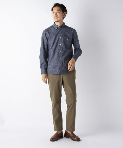 NOLLEY'S goodman(ノーリーズグッドマン)の「クジラ ワンポイント ボタンダウン フランネルシャツ(シャツ/ブラウス・メンズ・ネイビー/レッド/ブラック系1/ネイビー系1/ブルー/ブラック系その他5・L/S/XXL/XL/M/MEDIUM/LARGE/SMALL/X-LARGE)」の18枚目の写真