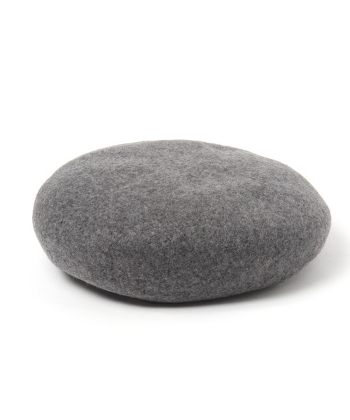 studio CLIP(スタディオクリップ)の「【WEB限定】ビッグベレー(ハンチング/ベレー帽・レディース・グレー/ブラック/ブラウン・FREE)」の1枚目の写真