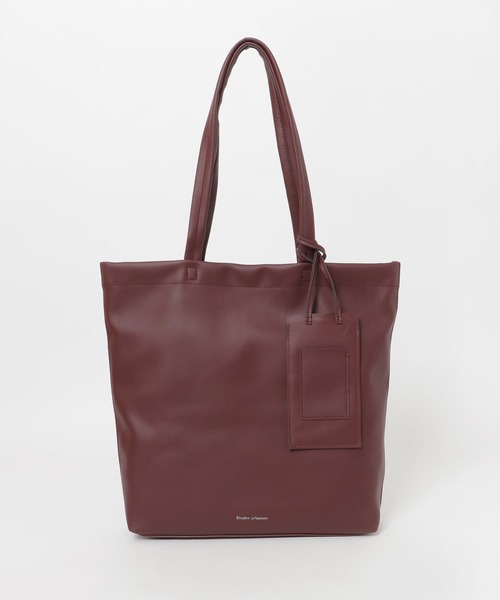 ITEMS URBANRESEARCH（アイテムズ アーバンリサーチ）の「フェイクレザー トートバッグ（トートバッグ・メンズ・ブラウン/グリーン/ブラック・-）」の18枚目の写真