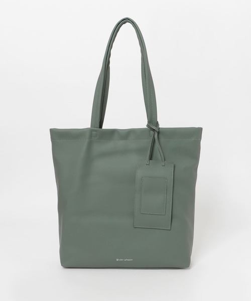 ITEMS URBANRESEARCH（アイテムズ アーバンリサーチ）の「フェイクレザー トートバッグ（トートバッグ・メンズ・ブラウン/グリーン/ブラック・-）」の14枚目の写真