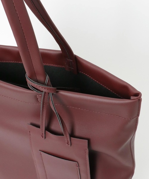 ITEMS URBANRESEARCH（アイテムズ アーバンリサーチ）の「フェイクレザー トートバッグ（トートバッグ・メンズ・ブラウン/グリーン/ブラック・-）」の19枚目の写真