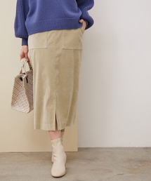 ROPE' | 【新色追加】コーディロイストレッチポケット付きタイトスカート(スカート)