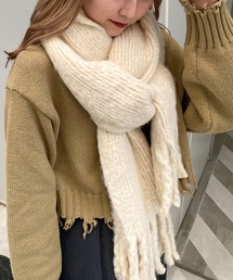 CAPRICIEUX LE'MAGE | リサイクルフリンジストール(マフラー)