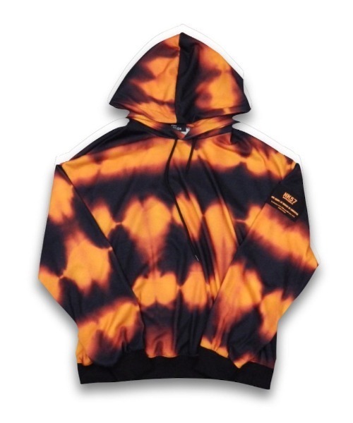VIBGYOR（ヴィブジョー）の「【Re:one】-ATTENTION- WAVE HOODIE(MA)（パーカー・メンズ・オレンジ/ブルー・FREE）」の9枚目の写真