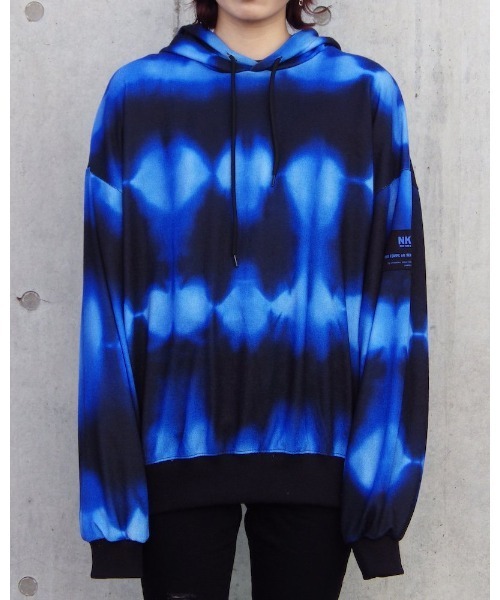 VIBGYOR（ヴィブジョー）の「【Re:one】-ATTENTION- WAVE HOODIE(MA)（パーカー・メンズ・オレンジ/ブルー・FREE）」の11枚目の写真