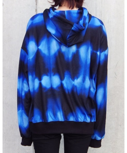 VIBGYOR（ヴィブジョー）の「【Re:one】-ATTENTION- WAVE HOODIE(MA)（パーカー・メンズ・オレンジ/ブルー・FREE）」の13枚目の写真