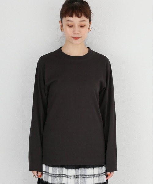 JOURNAL STANDARD(ジャーナルスタンダード)の「ツリテンジクロングスリーブTシャツ(Tシャツ/カットソー・レディース・ホワイト/ブラック・FREE)」の5枚目の写真