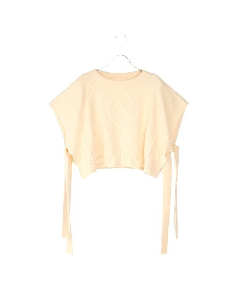 Bab（バブ）の「ケーブルトップ＆タートルニットワンピースセット（ワンピース・レディース・アイボリー/チャコールグレー/モカ/ライトブルー・38）」の18枚目の写真