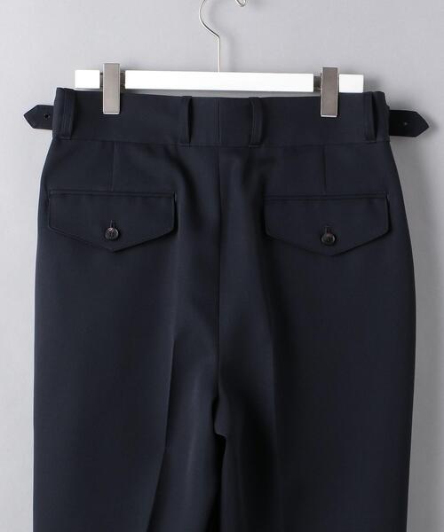 The CLASIK（ザクラシック）の「＜The CLASIK（ザ・クラシック）＞ ウール ギャザー パンツ■■■（その他パンツ・メンズ・ネイビー・5/4）」の5枚目の写真