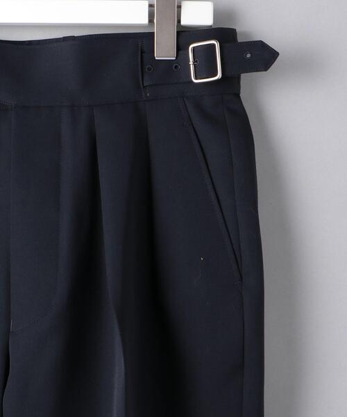 The CLASIK（ザクラシック）の「＜The CLASIK（ザ・クラシック）＞ ウール ギャザー パンツ■■■（その他パンツ・メンズ・ネイビー・5/4）」の6枚目の写真
